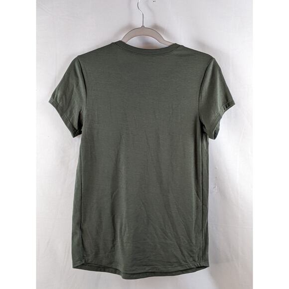 Ingrid & Isabel Maternity TShirt I've Got You Babe Olive Green XS Casual Tee Top - Picture 2 of 7